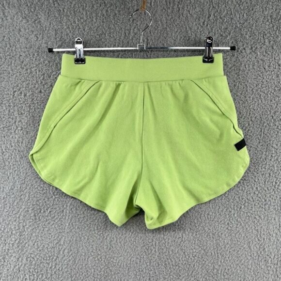 Alphalete Identity Athletic Shorts Limelight - Picture 2 of 8
